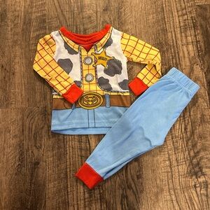 Toy Story Woody the Sheriff Themed Pajama Set